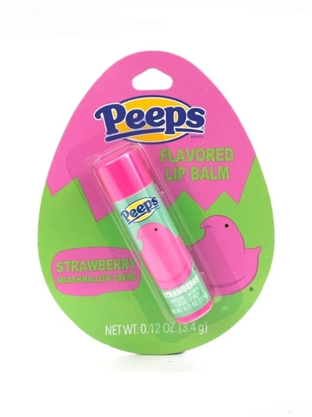 Peeps Strawberry Flavored Lip Balm - 0.12oz BNIB Limited Edition